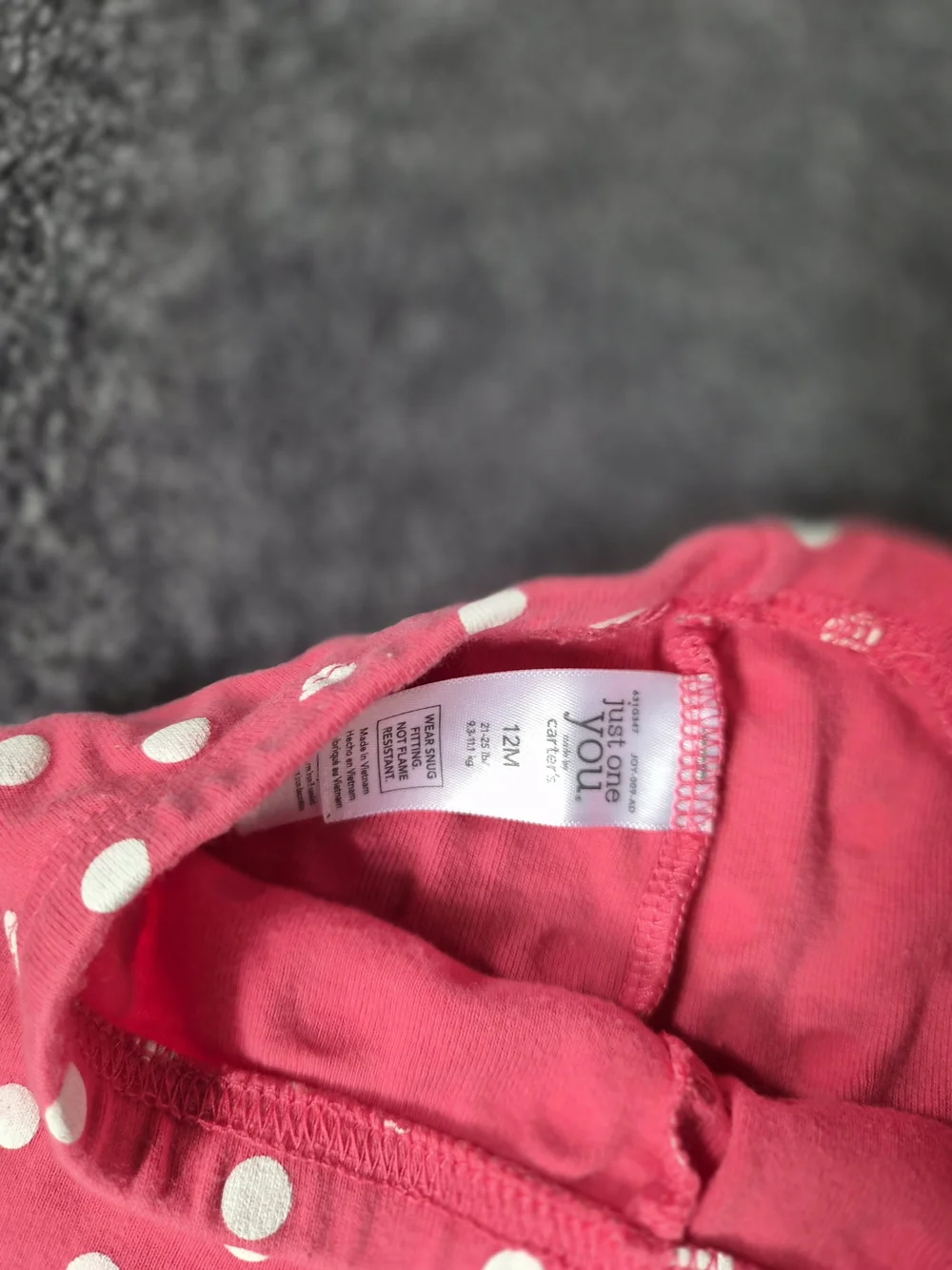 Carter's Hot Pink Polka Dot Bike Shorts